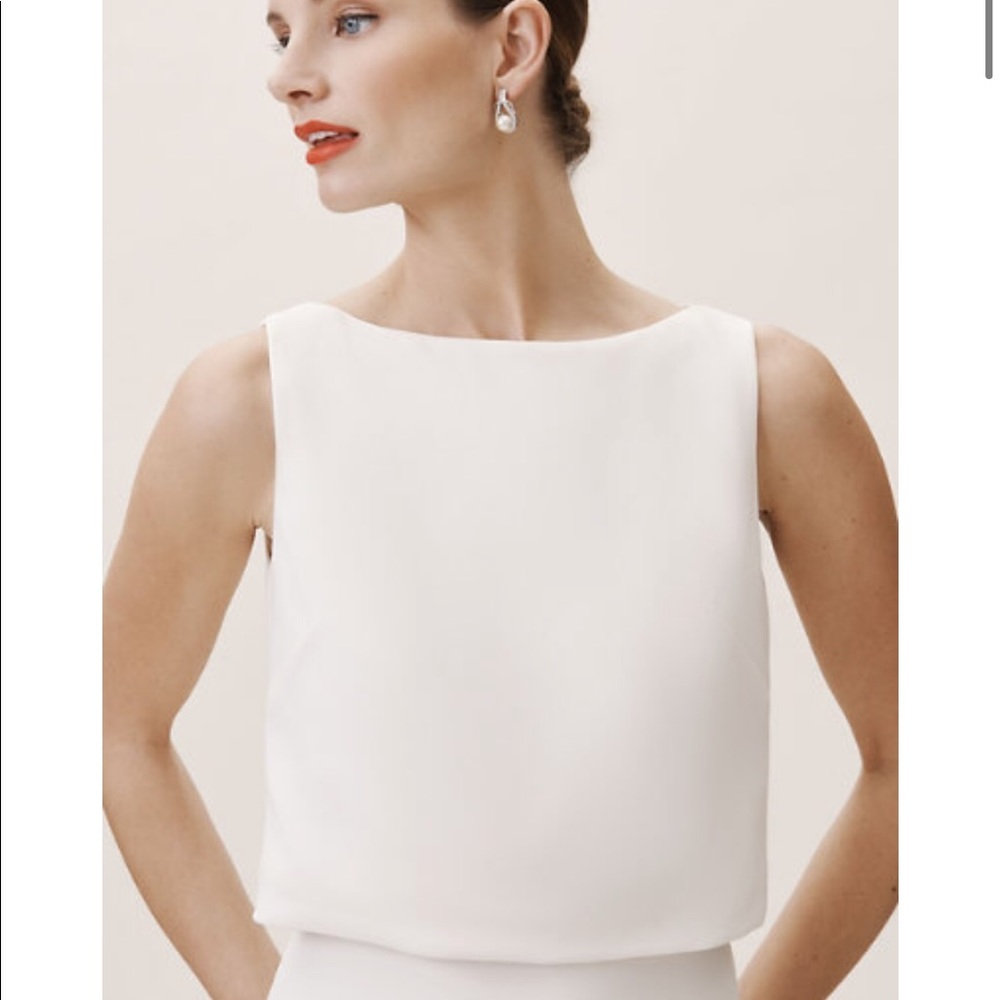 BHLDN Amy Kuschel Lady Bird Wedding Dress Top